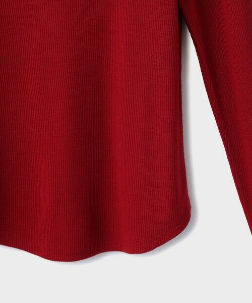 ROPE' / ロペ Tシャツ | 【一部店舗限定】【REALM（レルム）】RIBBED JERSEY TOP｜カットソー | 詳細22