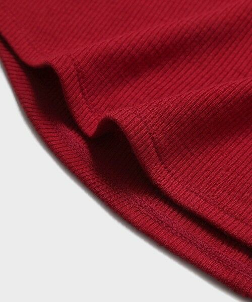 ROPE' / ロペ Tシャツ | 【一部店舗限定】【REALM（レルム）】RIBBED JERSEY TOP｜カットソー | 詳細24