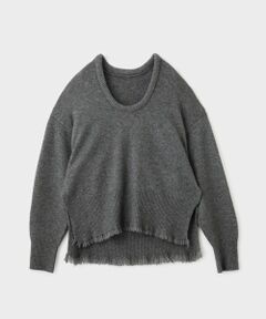 ROPE' / ロペ ニット・セーター | 【一部店舗限定】【REALM(レルム）】WOOL CASHMERE U-NECK KNIT