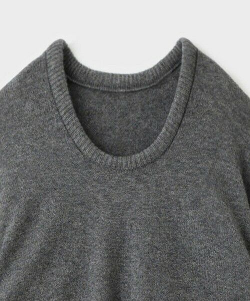 ROPE' / ロペ ニット・セーター | 【一部店舗限定】【REALM(レルム）】WOOL CASHMERE U-NECK KNIT | 詳細2