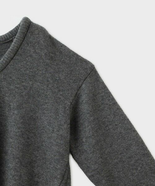 ROPE' / ロペ ニット・セーター | 【一部店舗限定】【REALM(レルム）】WOOL CASHMERE U-NECK KNIT | 詳細3