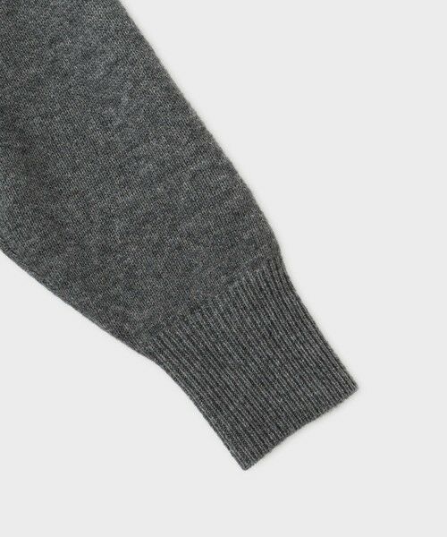 ROPE' / ロペ ニット・セーター | 【一部店舗限定】【REALM(レルム）】WOOL CASHMERE U-NECK KNIT | 詳細4