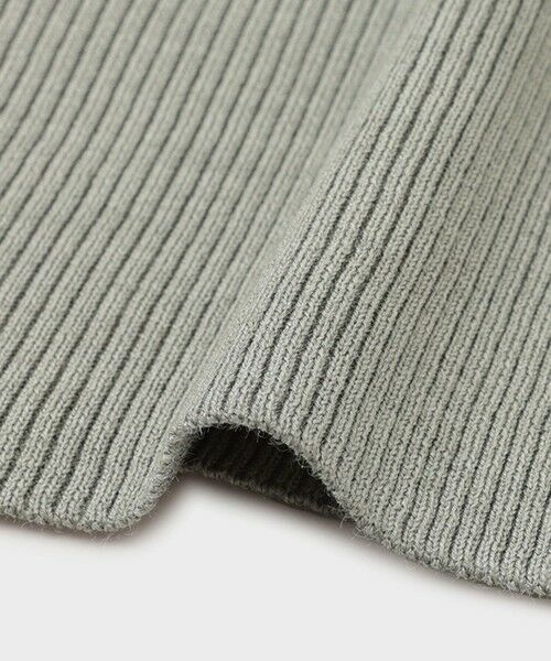 ROPE' / ロペ ニット・セーター | 【一部店舗限定】【REALM（レルム）】WASHABLE SILK RIB KNIT｜タートルニット　26AW | 詳細7