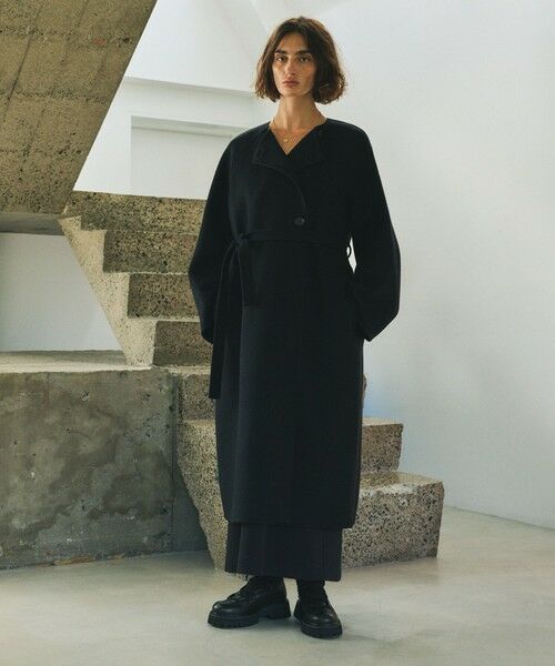 ROPE' / ロペ その他アウター | 【一部店舗限定】【REALM（レルム）】DOUBLE-FACED LONG COAT｜ロングコート | 詳細2