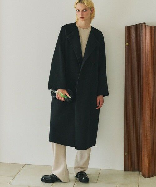 ROPE' / ロペ その他アウター | 【一部店舗限定】【REALM（レルム）】DOUBLE-FACED LONG COAT｜ロングコート | 詳細4