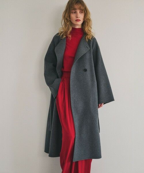 ROPE' / ロペ その他アウター | 【一部店舗限定】【REALM（レルム）】DOUBLE-FACED LONG COAT｜ロングコート | 詳細16