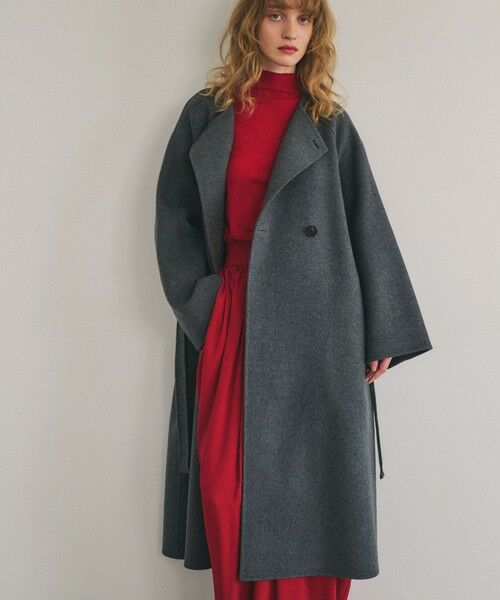 ROPE' / ロペ その他アウター | 【一部店舗限定】【REALM（レルム）】DOUBLE-FACED LONG COAT｜ロングコート | 詳細17