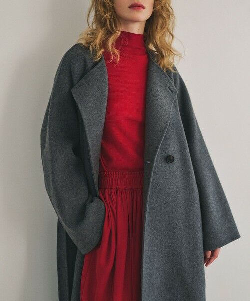 ROPE' / ロペ その他アウター | 【一部店舗限定】【REALM（レルム）】DOUBLE-FACED LONG COAT｜ロングコート | 詳細18