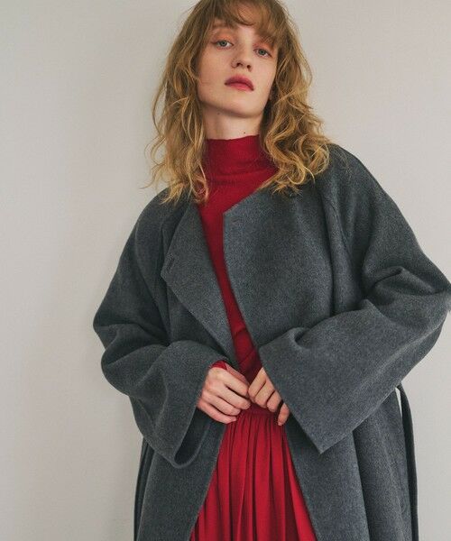 ROPE' / ロペ その他アウター | 【一部店舗限定】【REALM（レルム）】DOUBLE-FACED LONG COAT｜ロングコート | 詳細20