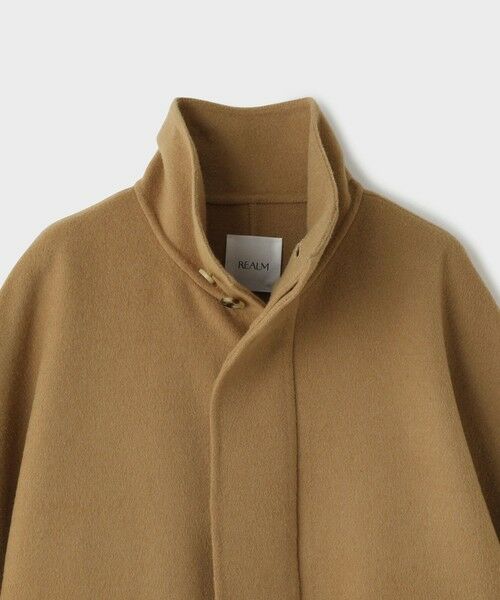 ROPE' / ロペ ステンカラーコート | 【一部店舗限定】【REALM(レルム）】STAND-COLLAR SHORT COAT | 詳細3