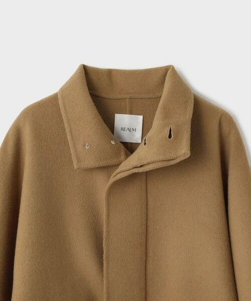 ROPE' / ロペ ステンカラーコート | 【一部店舗限定】【REALM(レルム）】STAND-COLLAR SHORT COAT | 詳細4