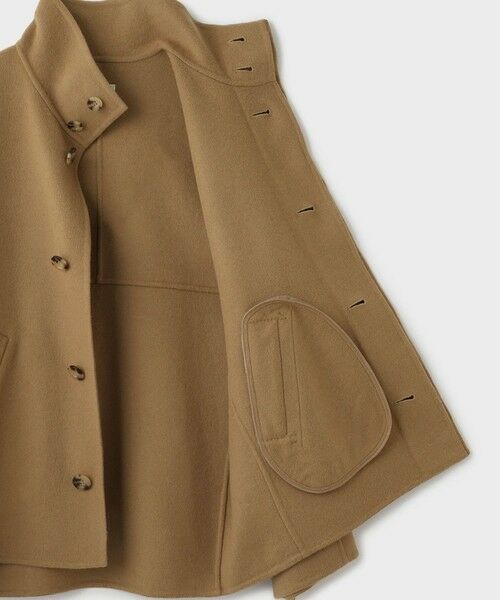 ROPE' / ロペ ステンカラーコート | 【一部店舗限定】【REALM(レルム）】STAND-COLLAR SHORT COAT | 詳細9