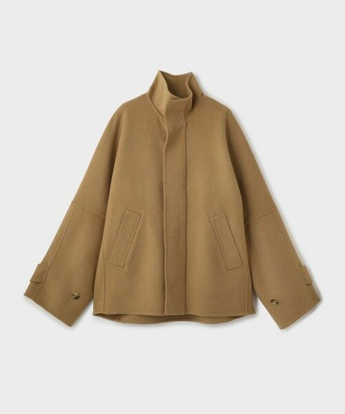 ROPE' / ロペ ステンカラーコート | 【一部店舗限定】【REALM(レルム）】STAND-COLLAR SHORT COAT（ベージュ(27)）