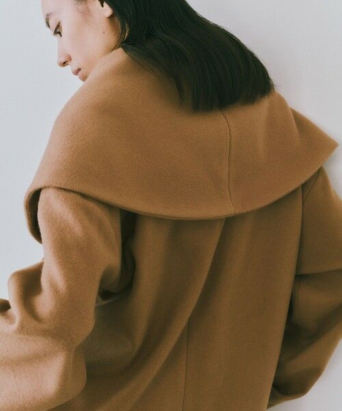 ROPE' / ロペ ステンカラーコート | 【一部店舗限定】【REALM（レルム）】SHAWL COLLAR HALF COAT｜ショートコート　26AW | 詳細3