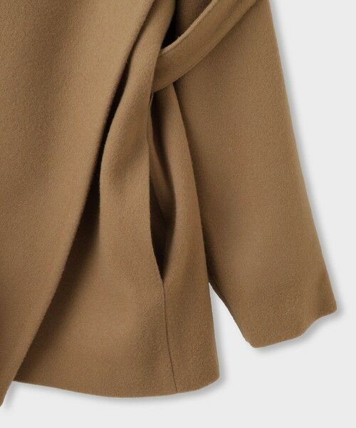 ROPE' / ロペ ステンカラーコート | 【一部店舗限定】【REALM（レルム）】SHAWL COLLAR HALF COAT｜ショートコート　26AW | 詳細9