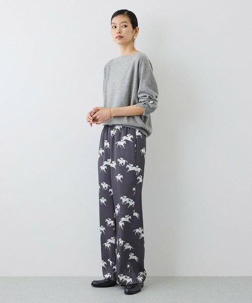 ROPE' / ロペ ニット・セーター | 【J'aDoRe・一部店舗限定サイズ】カシミヤ100% ボートネックドルマンスリーブニット | 詳細19