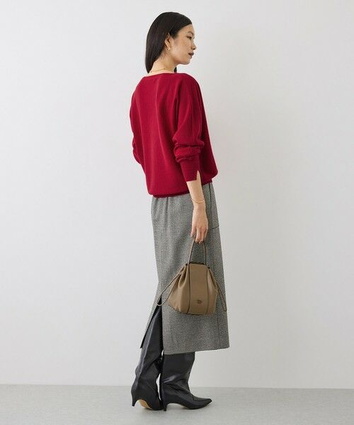 ROPE' / ロペ ニット・セーター | 【J'aDoRe・一部店舗限定サイズ】カシミヤ100% ボートネックドルマンスリーブニット | 詳細25
