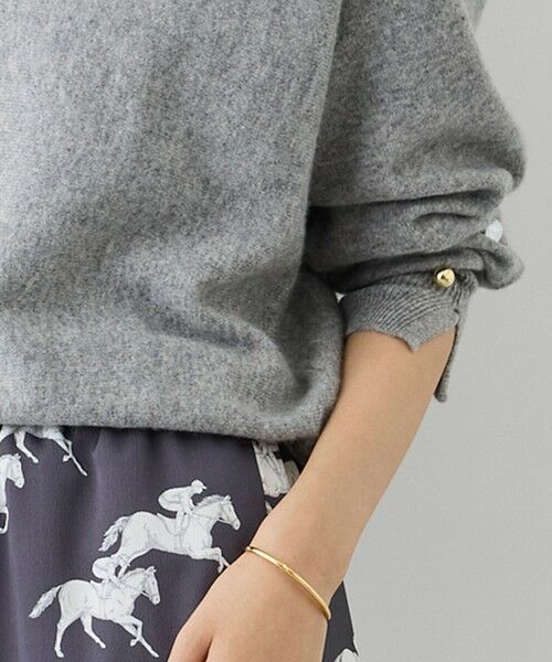 ROPE' / ロペ ニット・セーター | 【J'aDoRe・一部店舗限定サイズ】カシミヤ100% ボートネックドルマンスリーブニット | 詳細3