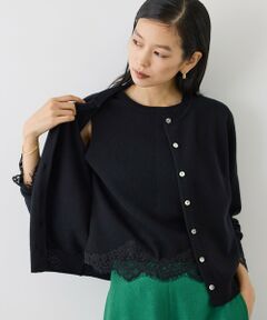 ROPE' / ロペ ニット・セーター | 【J'aDoRe・一部店舗限定サイズ】レイヤードライクレースニットプルオーバー/イージーケア