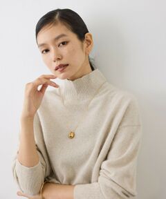 ROPE' / ロペ ニット・セーター | 【J'aDoRe・一部店舗限定サイズ】ウールフォックスラメハイネックニット(サイドスリット入り)