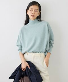 ROPE' / ロペ ニット・セーター | 【J'aDoRe・一部店舗限定サイズ】ウールフォックスラメハイネックニット(サイドスリット入り)
