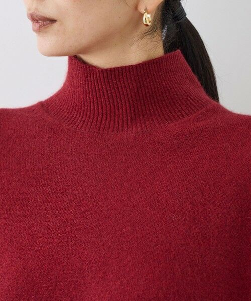 ROPE' / ロペ ニット・セーター | 【J'aDoRe・一部店舗限定サイズ】ウールフォックスラメハイネックニット(サイドスリット入り) | 詳細13
