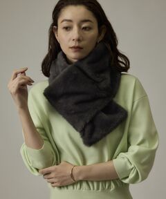 【LIMONTA】Thin Down リバーシブルマフラー