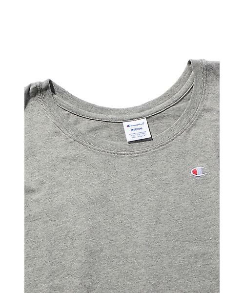 ROSE BUD / ローズ バッド カットソー | [CHAMPION ROSEBUD別注]イレギュラーヘムTシャツ | 詳細11