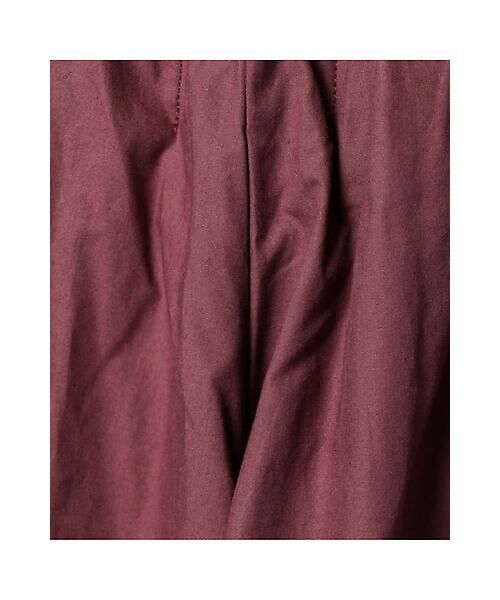 ROSE BUD / ローズ バッド ショート・ハーフ・半端丈パンツ | ギャザーミモレスカート風パンツ | 詳細7