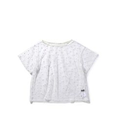 ドット柄シアーTシャツ