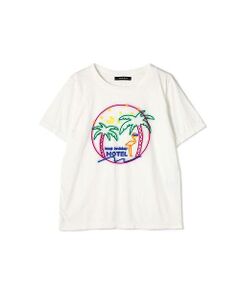 ネオンカラープリントTシャツ