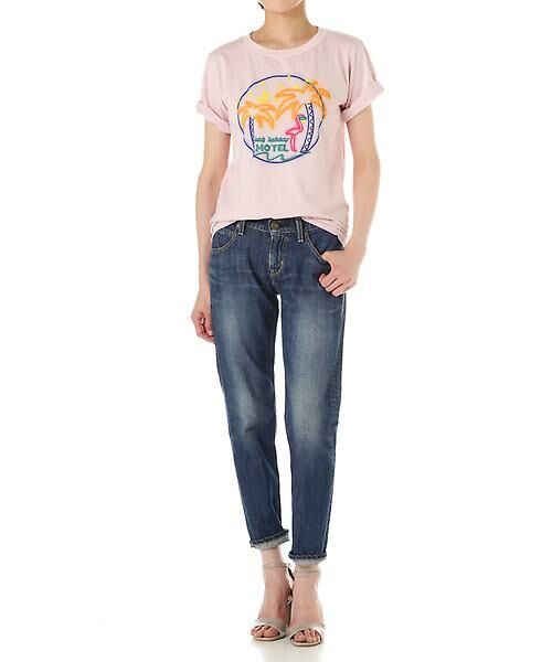 ROSE BUD / ローズ バッド カットソー | ネオンカラープリントTシャツ | 詳細1