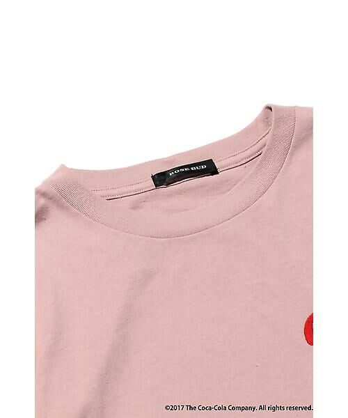 ROSE BUD / ローズ バッド カットソー | ポイントロゴ半袖Tシャツ | 詳細2