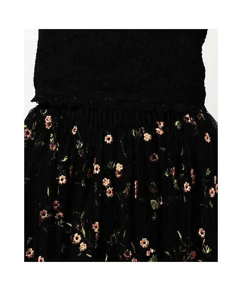 ROSE BUD / ローズ バッド スカート | フラワー刺繍チュールスカート | 詳細4