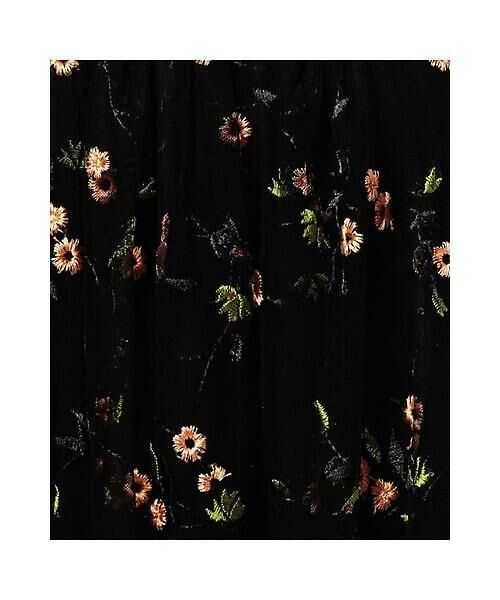 ROSE BUD / ローズ バッド スカート | フラワー刺繍チュールスカート | 詳細7