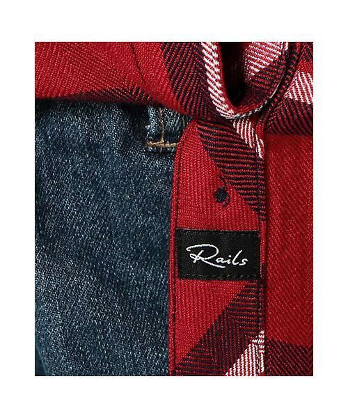 ROSE BUD / ローズ バッド シャツ・ブラウス | RAILS ロングスリーブチェックシャツ | 詳細7