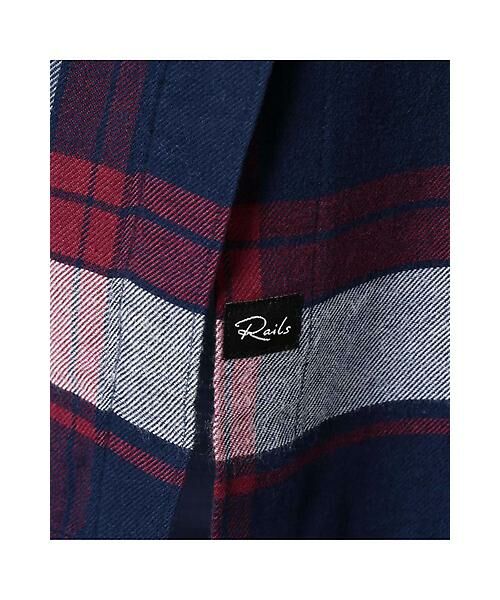ROSE BUD / ローズ バッド シャツ・ブラウス | [RAILS]ロングスリーブチェックシャツ | 詳細6