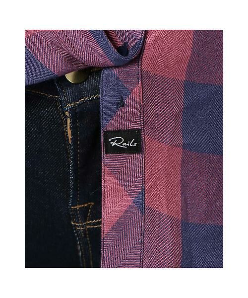 ROSE BUD / ローズ バッド シャツ・ブラウス | [RAILS]ロングスリーブチェックシャツ | 詳細6