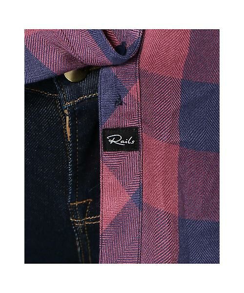 ROSE BUD / ローズ バッド シャツ・ブラウス | [RAILS]ロングスリーブチェックシャツ | 詳細8