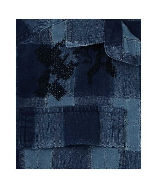ROSE BUD / ローズ バッド シャツ・ブラウス | 刺繍入りチェック柄シャツ | 詳細8