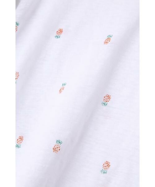 ROSE BUD / ローズ バッド カットソー | パイナップル柄Tシャツ | 詳細14