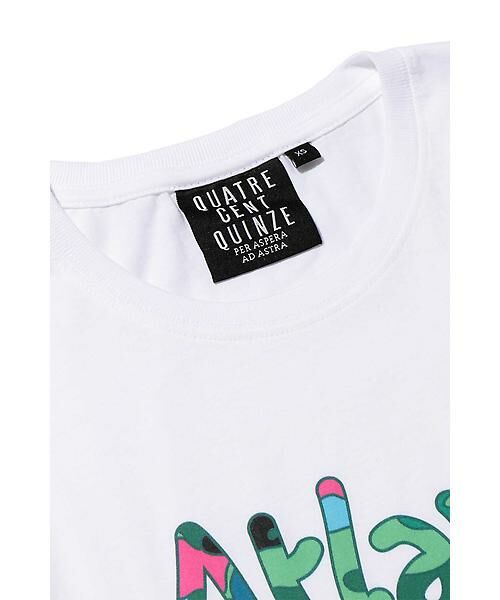 ROSE BUD / ローズ バッド カットソー | [QUATRE CENT QUINZE]プリント半袖Tシャツ | 詳細2