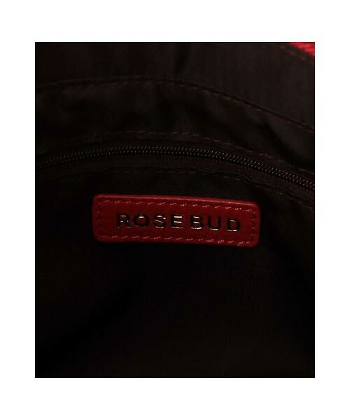 ROSE BUD / ローズ バッド ショルダーバッグ | スクエア型2WAYトートバッグ | 詳細8