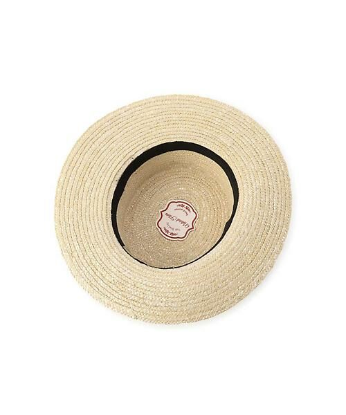 ROSE BUD / ローズ バッド キャップ | ミラー刺しゅうリボンカンカン帽 | 詳細5