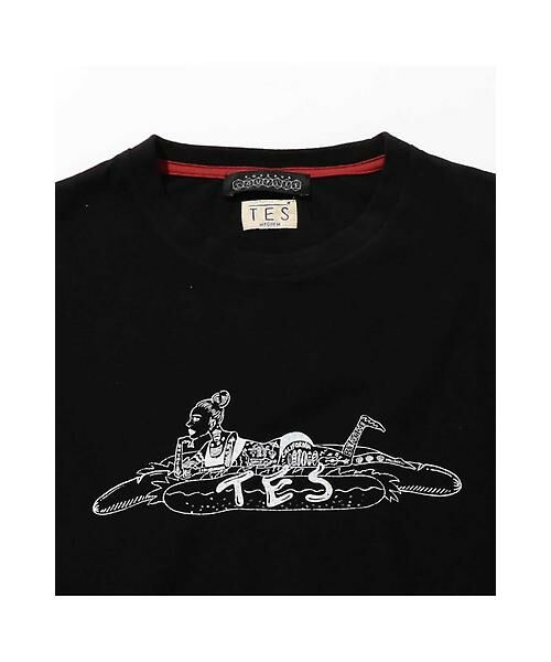 ROSE BUD / ローズ バッド カットソー | メンズホットドッグ&ガールプリントTシャツ | 詳細3