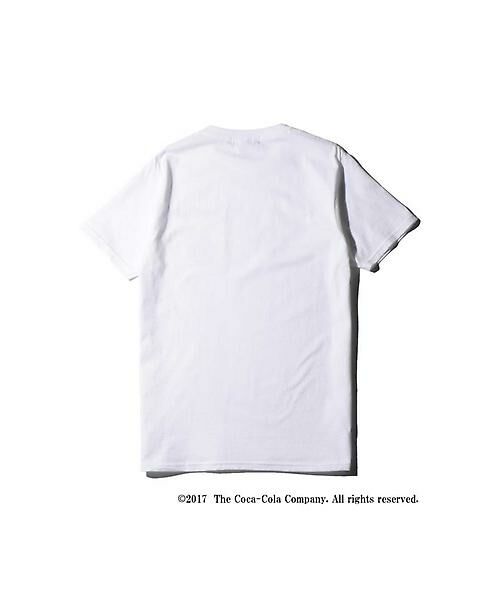 ROSE BUD / ローズ バッド カットソー | [コカ・コーラ別注]メンズポイントTシャツ | 詳細1