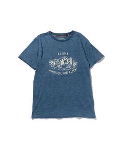 メンズフロントプリントTシャツ