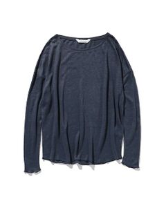 リネンニットプルオーバー