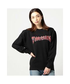 THRASHER ロゴプリントスウェット