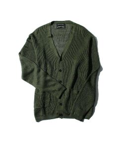 SOLID LINEN CARDIGAN